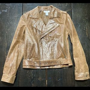 Newport News 100% leather jacket